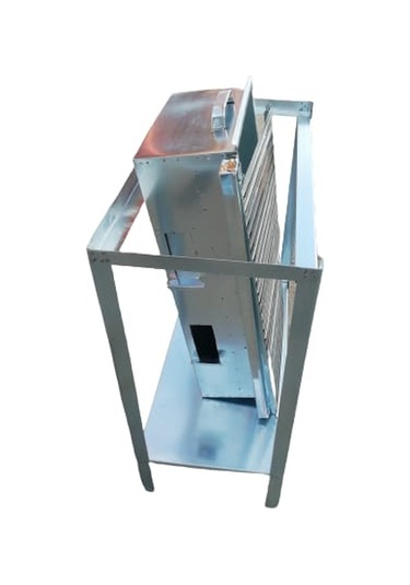 60x32 Sehbalı Büyük Boy Mangal-oluklu Izgaralı