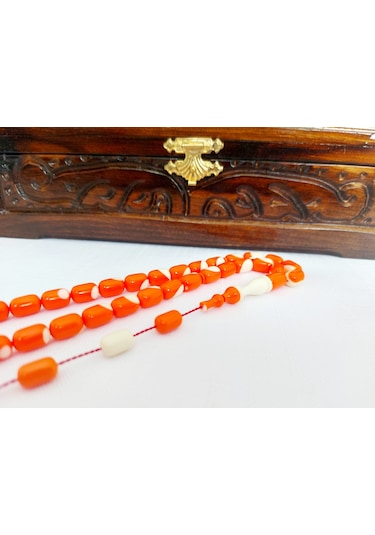 Soma Tesbih Ahmet Özdemir İmzalı Eski Bilardo Topu 5no Katalin Malzeme Tesbih