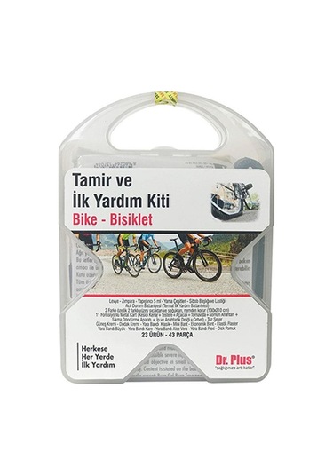 Dr Plus Tamir ve İlk Yardım Kiti Bisiklet Minikit 46 Parça