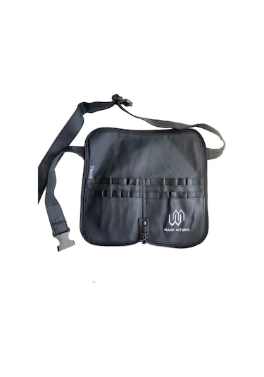 25 Cepli Pu Deri Makyaj Fırça Kemeri - Sanatçı Kemer Askısı Ve Tutucuyla Kozmetiklerinizi Düzenleyin