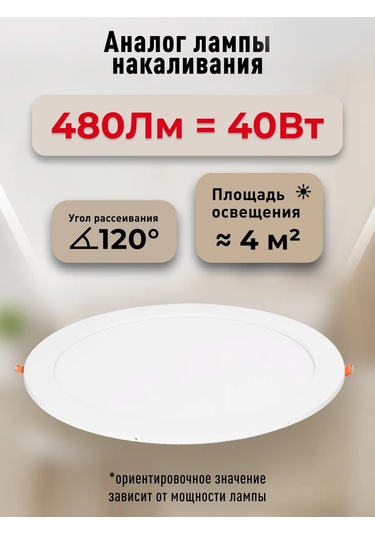 Smartbuy Gömme Aydınlatma Dl 6w / 4000k / Ip40 246885894 Beyaz