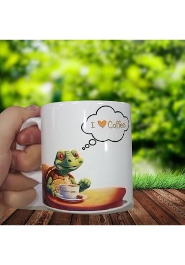 Kaplumbağa Kupa 350 Ml 2'li Set