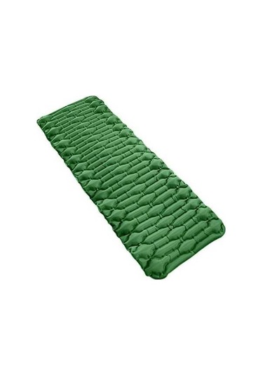 Wondernest Yeşil Uyku Şişme Pedi Naylon+tpu Matı, Konforlu Kamp Matı, Su Geçirmez, Taşınabilir - Gm-am20 - Ky Altın