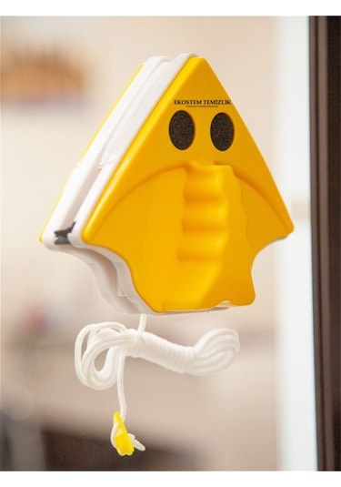 Ekostem Mıknatıslı Cam Pencere Silme Aparatı İnce Tekli Camlar İçin 3-8 MM