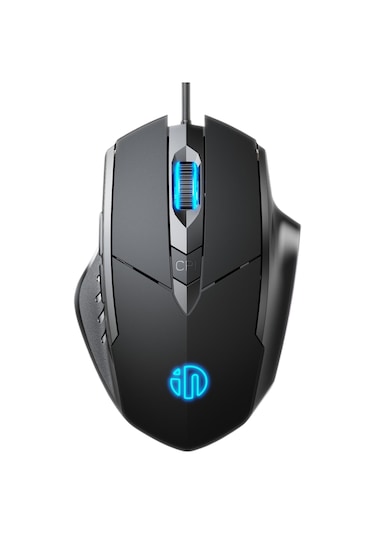 Inphic Pw1h Kablolu Sessiz Aydınlatmalı Bilgisayar Oyun 6 Düğmeli Fare Siyah Diğer