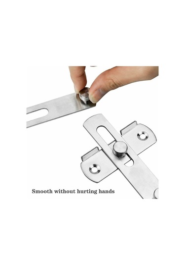 Emniyetli Sürgülü Kilit Paslanmaz Çelik Kapı Vidaları B