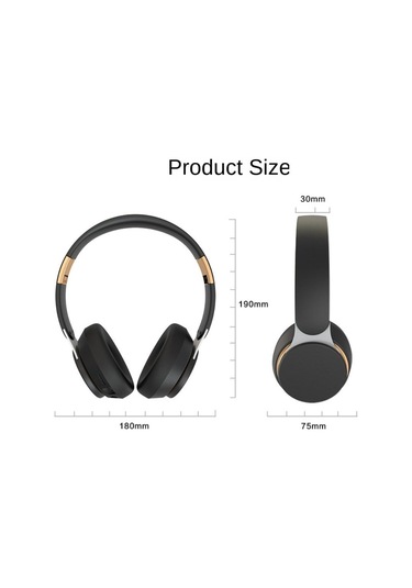 Kablosuz Bluetooth Kulaklık Katlanır Teleskopik Ağır Bas Stereo Kart Hareket Bilgisayar Kulaklığı