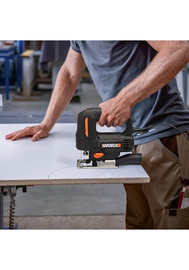 Worx WX463 550 Watt Devir Ayarlı Profesyonel Dekupaj Testere