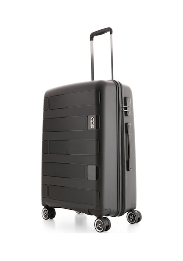 Ççs 5236 Polipropilen Orta Boy Valiz-siyah Siyah