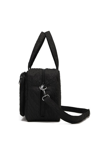 Jialan Anne Ve Bebek İçin Bebek Bezi Çantası, Anne Ve Bebek İçin Siyah