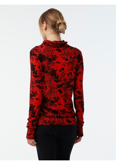 Kadın Termal Sweatshirt 2. Seviye 50454 - Kırmızı Kırmızı