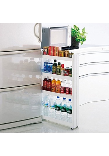 Motek Slim Organizer 4lü Raf Beyaz