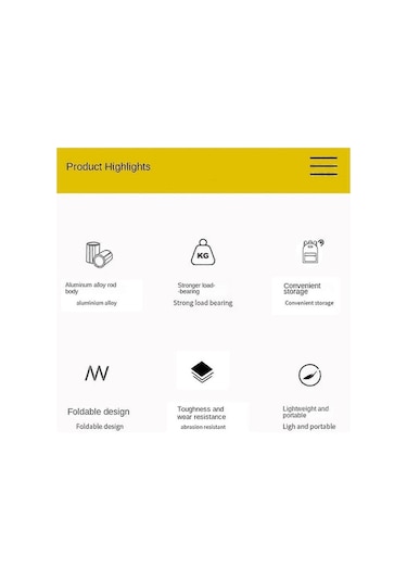 Bloomnest Altın-siyah Katlanır Kamp Sandalyesi, Taşınabilir Balıkçı Sandalyesi, Piknik Koltuğu Açık Hava Etkinlikleri İçin Uygun, Alüminyum Alaşım, Oxford Kumaş, Pratik Taşınabilir Çanta, Ergonomik Tasarım Altın - Siyah