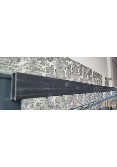 Renkli Evim Panel Çit Tel Koruyucu Üst Kapak 1,25 M 2 Adet