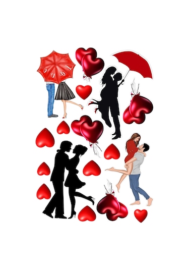 Aşk Yenilebilir Cupcake Ve Pasta Resim Baskı