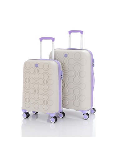 Mçs Polipropilen 2li Valiz Seti Orta & Kabin V376 S23sy1000049-set 10729 Çok Renkli