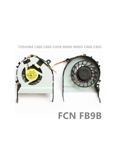 Toshiba Satellite L800 L800-c05b M800 M805 C800 C805 Notebook Cpu Fanı Dfs531005mc0t Fb9b