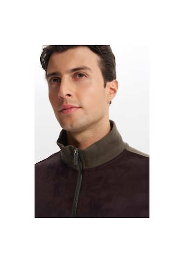 Arma Erkek Regular Fit Selanik Kumaş Dik Yaka Fleto Cepli Basic Sweatshirt Kazak K30324698502 Haki Arma Erkek Regular Fit Selanik Kumaş Dik Yaka Fleto Cepli Basic Sweatshirt Kazak K30324698502 Haki