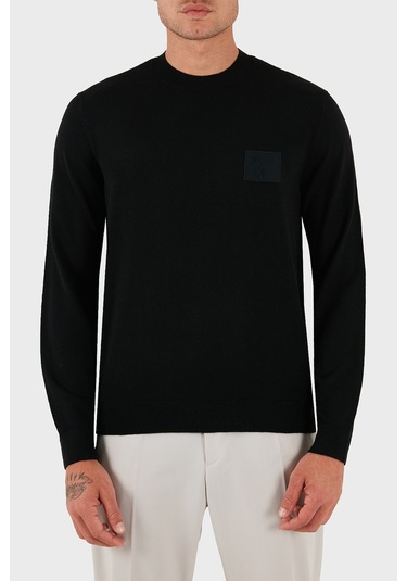 Armani Exchange Erkek Kazak Xm001329 Af11982 Uc001 Siyah Siyah