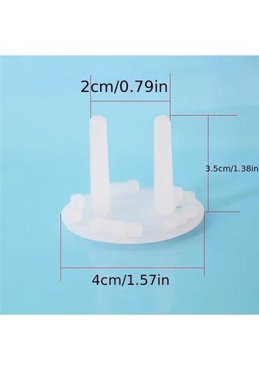 10 Adet Ab Elektrik Prizi Çocuklar İçin Güvenli Prizler Elektrik