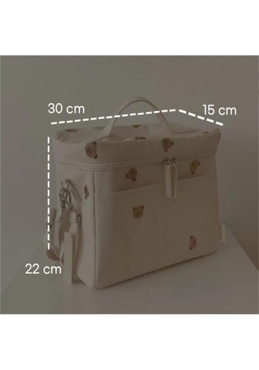 Moly Beyaz Su Geçirmez Organizatör Çanta, Bebek Arabası Anne Çantası, Soğutucu, Isı Yalıtım, Bebek Bezi Kese, N11 En Ucuz Fiyatlar Beyaz