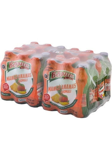 Beypazarı Mango Ananas Aromalı Maden Suyu 200 Ml X 24 Adet