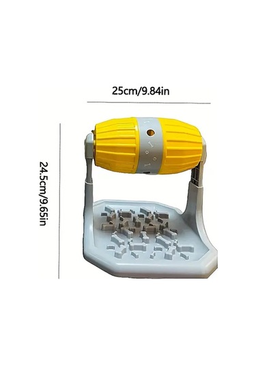 Userfriendly11 Yeşil Büyük Kapasiteli Köpek Besleme Oyuncağı Zihinsel Stimülasyon Ve Yavaş Yemek İçin