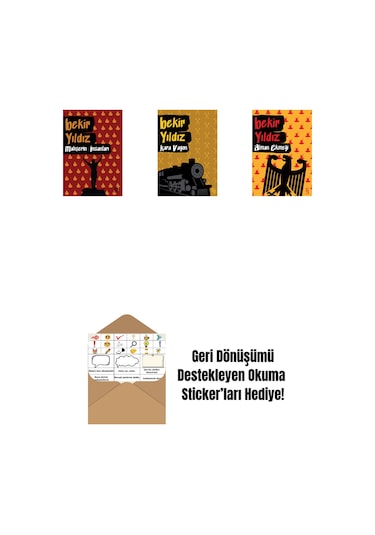 Mahşerin İnsanları + Kara Vagon + Alman Ekmeği + Okuma Sticker'ları