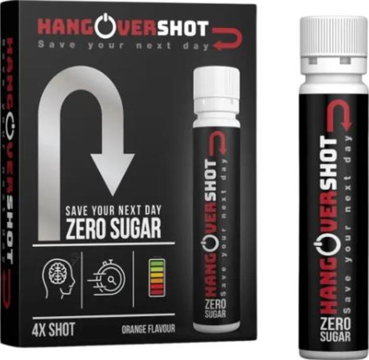 Hangovershot Zero Sugar Save Your Next Day 4 25