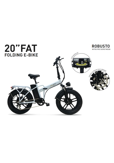Skyjet Robusto Premıum Elektrikli Bisiklet - Siyah