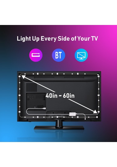 Skycity Rgb 16milyon Renkli Akıllı Led Işık Zinciri, Wifi+bt Uyumlu, Usb Beslemeli, 5m 33 Işık, App Ve Kumanda İle Kontrol, Noel Dekorasyonu Için Diğer