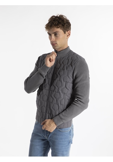 Zegna Erkek Mont Zg96N049 Gri