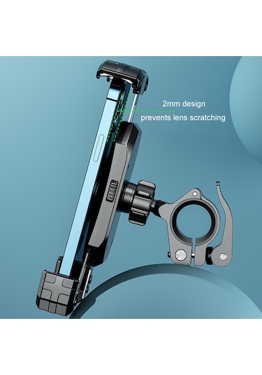 Kewig Motosiklet Yükseltilmiş Navigasyon Braketi Açık Sürme Hırsızlığa Karşı Cep Telefonu Tutucu, Model: M14-c3 Diğer