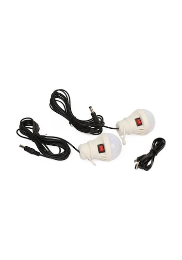 Kamp Lambası Solar Güneş Enerjili Aydınlatma Sistemi 2 Ampul Şarjlı Işıldak Radyo-usb/tf-ns-2730ls Siyah