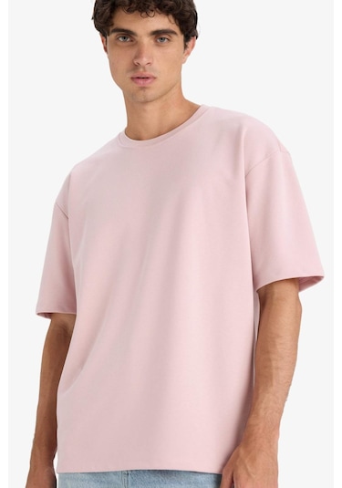 Defacto Oversize Geniş Kalıp Ütü Gerektirmeyen Bisiklet Yaka Kısa Kollu Basic Düz Ağır Kumaş Tişört X3926az25sppr345 Mor Defacto Oversize Geniş Kalıp Ütü Gerektirmeyen Bisiklet Yaka Kısa Kollu Basic Düz Ağır Kumaş Tişört X3926az25sppr345 Mor