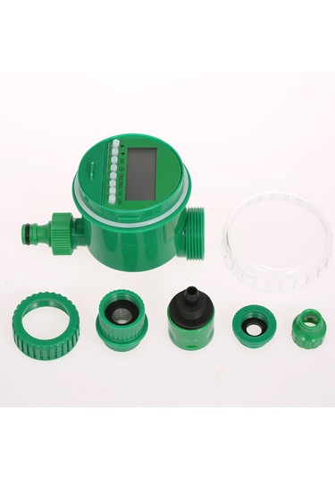Çıkış Programlanabilir Hortum Musluk Zamanlayıcı 3/4" 1/2" Musluk Otomatik Kablosuz Su Geçidi Bahçe Sulama Sulama Zamanlayıcısı Pil İle Çalışır