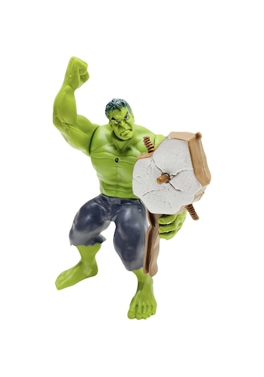 Avengers Yenilmezler Eklemli Incredible Hulk Figür Oyuncak 15cm Hareketli Eklemli Yeşil Dev Karakter Hulk - Captain Amerika