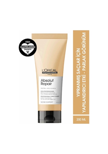L'Oréal Professionnel Serie Expert Absolut Repair Yıpranmış Saçlar İçin Onarıcı Saç Bakım Kremi 200 ML