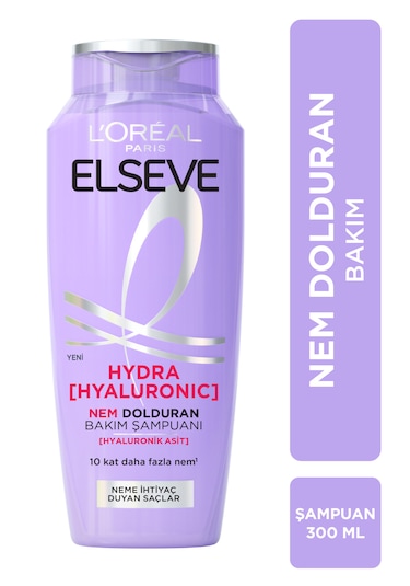 Elseve Hydra Hyaluronic Nem Dolduran Bakım Şampuanı 300 ML