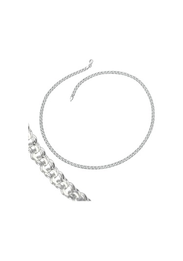 Kardinal Zincir Kolye 925 Ayar Gümüş 4,5 Mm