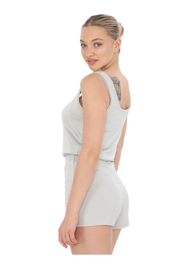 Penyebizden Extra Yumuşak Viskon Şort Home&beach-gri-gri Gri