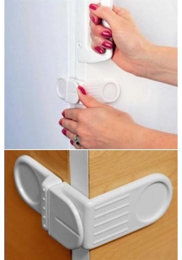 Bebek Çocuk Güvenlik Çekmece Ve Dolap İçin Kendiliğinde Yapışkanl Çok Renkli