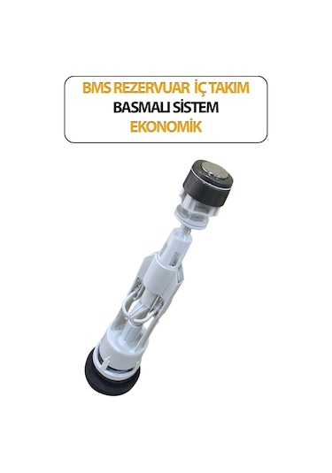 Basmalı Klozet Rezervuar Iç Takımı Beyaz