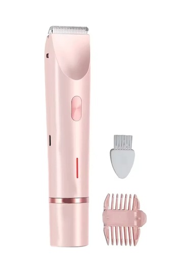 Elektrikli Tıraş Makinesi Kadın Tıraş Makinesi Ağrısız Kadın Bıyık Epilatör Pink Pembe
