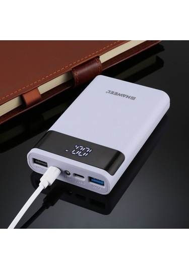 Novahub 4x18650 Dıy Hızlı Şarj Power Bank, Usb Çıkışlı, Ekranlı Kutu