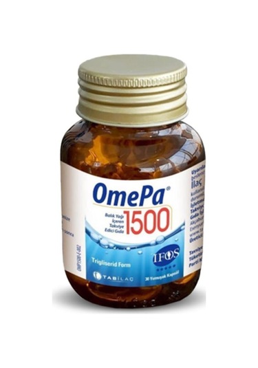 Omepa 1500 Balık Yağı Içeren Takviye Edici Gıda 30 Kapsül