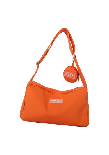 Suntek Kadın Omuzdan Askili Çanta Crossbody Çanta Turuncu