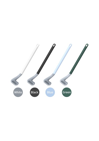 Vkemall Duvar Takılı Mavi Tuvalet Fırçası, Tpr Malzeme İle Tam Temizlik, Sudan Kurtulmayan, Kolay Kurulum, Banyo İçin Pratik Tasarım Mavi