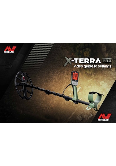 Minelab X Terra Pro Dedektör + Zemin Tarama Dedektörü Hediye