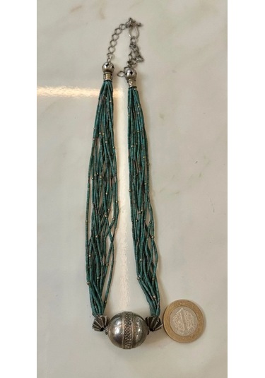 Allahverdi Turkmen Turkuaz Kolye